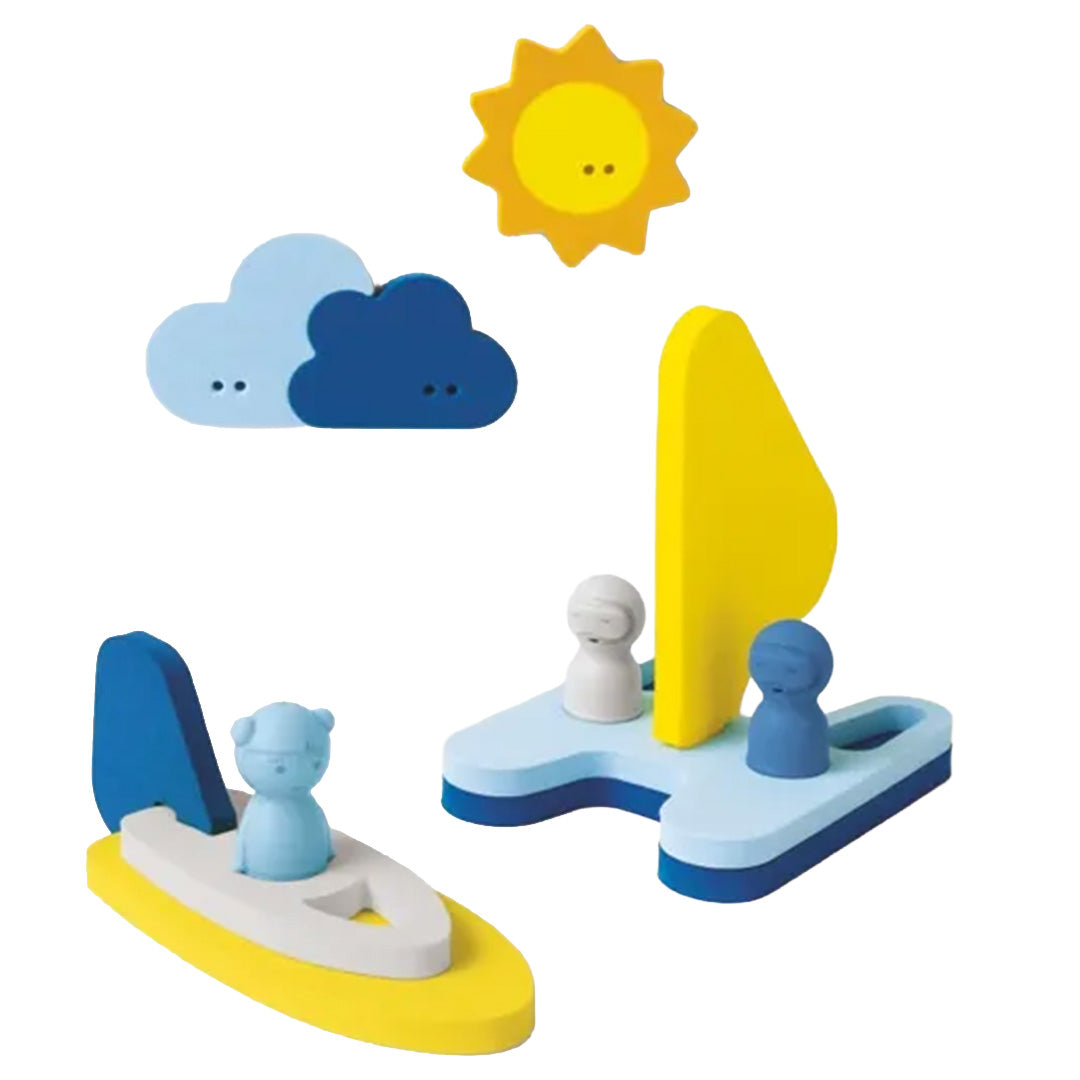 quut figurines de bain voilier
