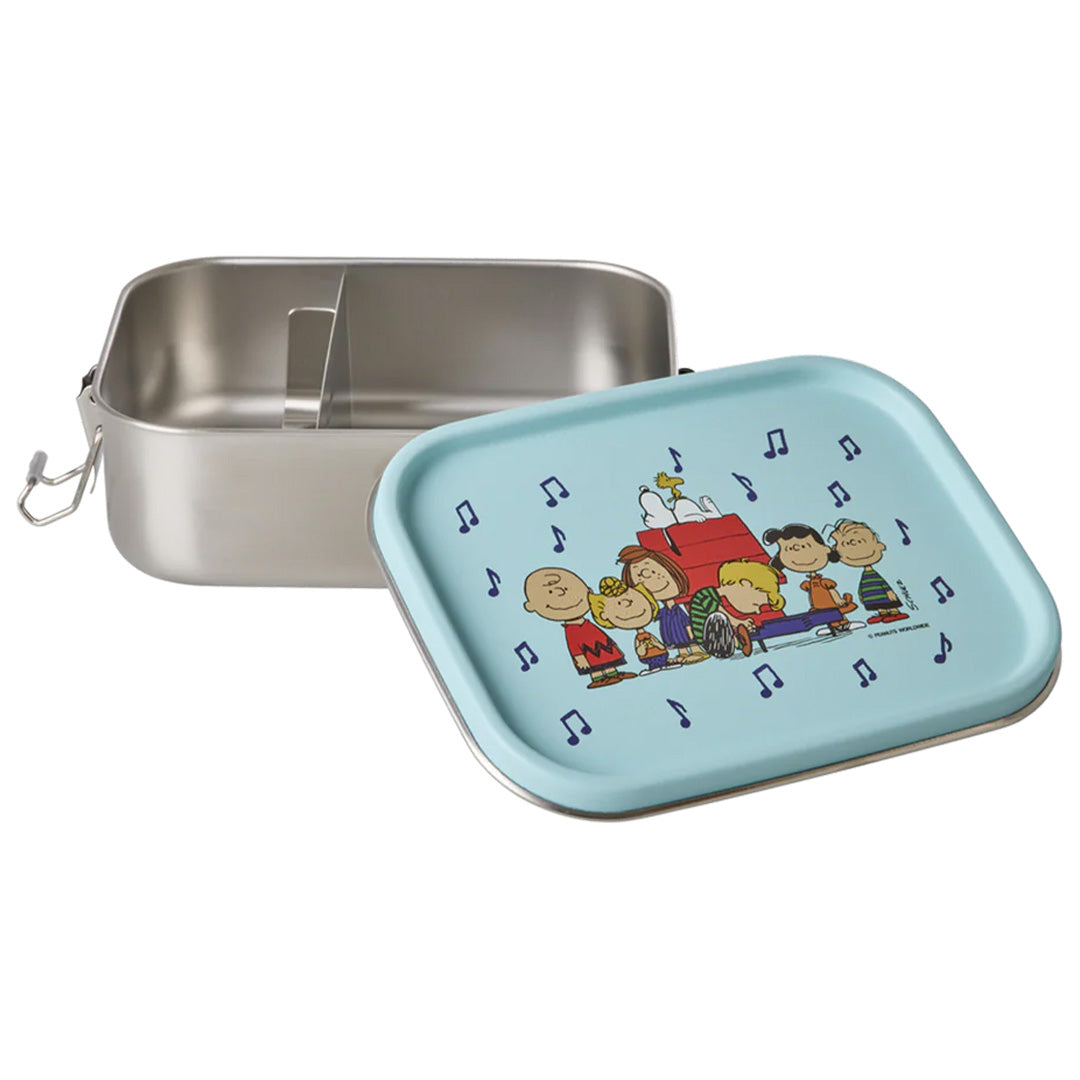 rice boîte à lunch en inox snoopy - bleu - petit