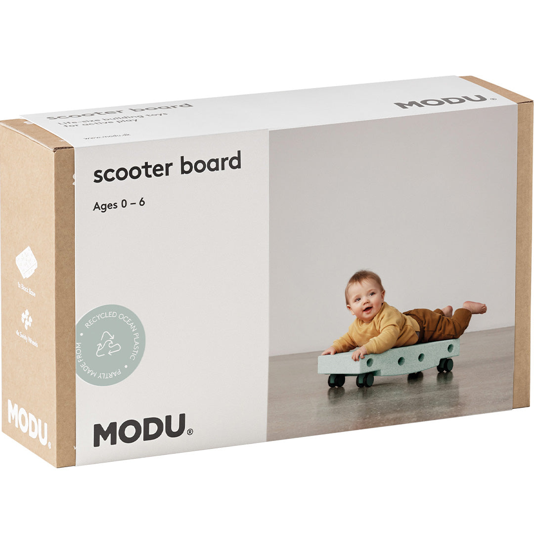 modu speelplank scooter board - ocean mint | M-ACT-SCO-OM-FG | 