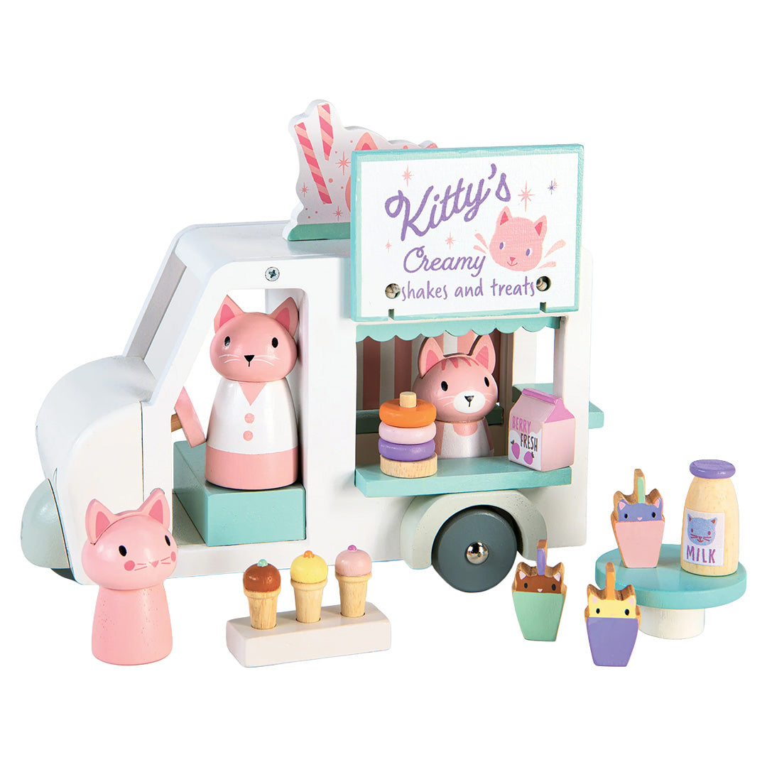 Tender Leaf Toys Speelset Milkshake Wagon kitty  | 4608377 | 