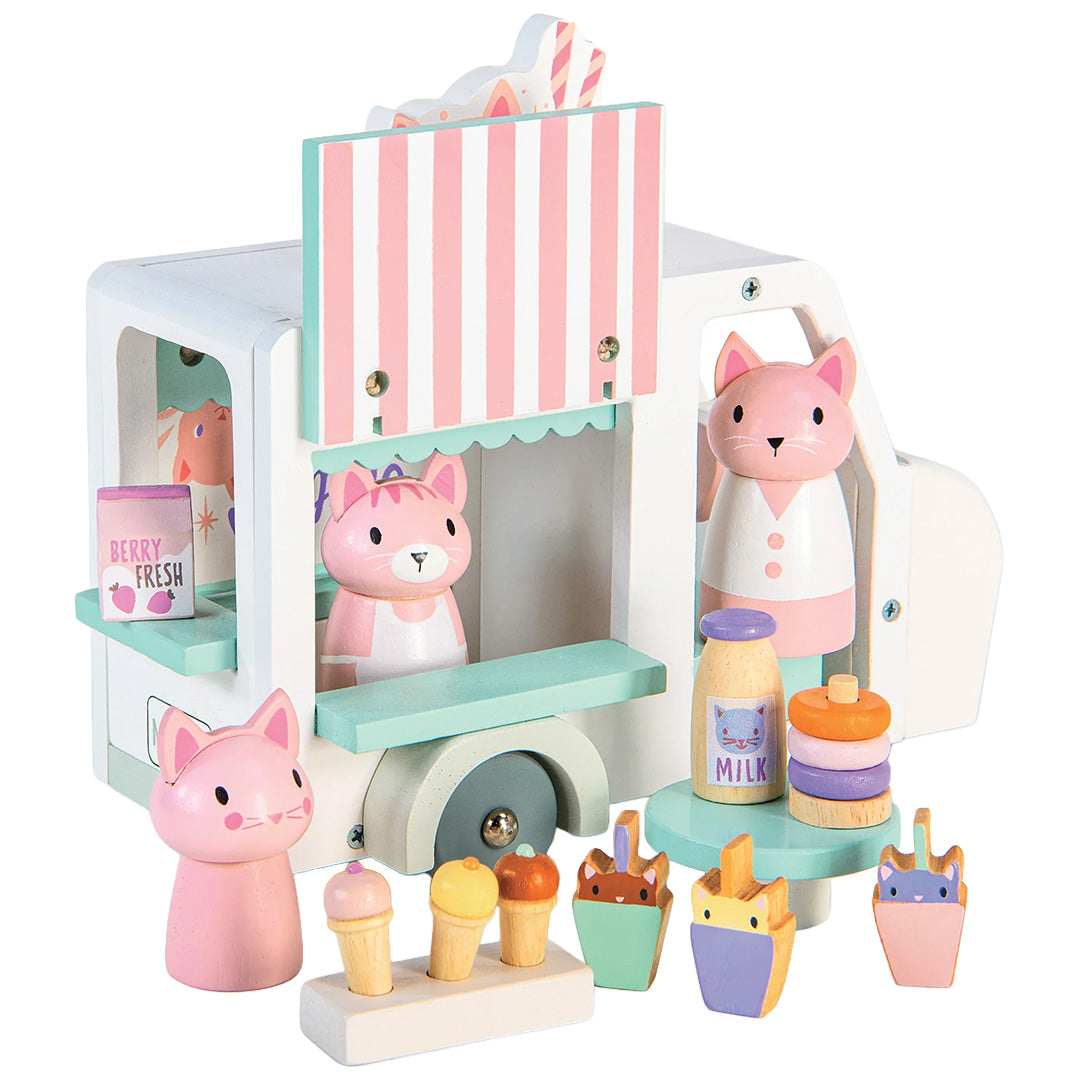 Tender Leaf Toys Speelset Milkshake Wagon kitty  | 4608377 | 4