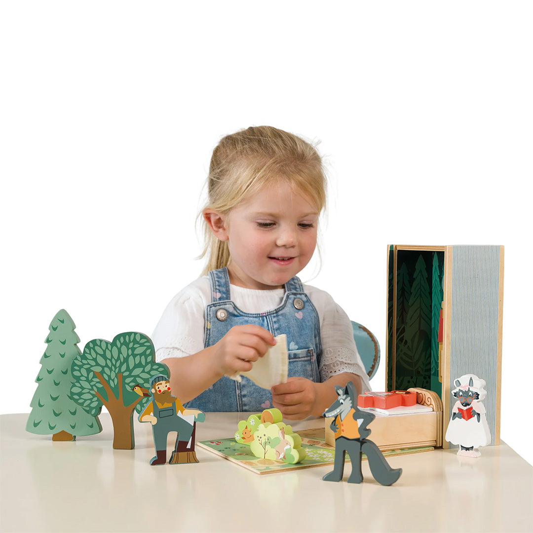 tender leaf toys speelset - roodkapje | 4608541 | 3