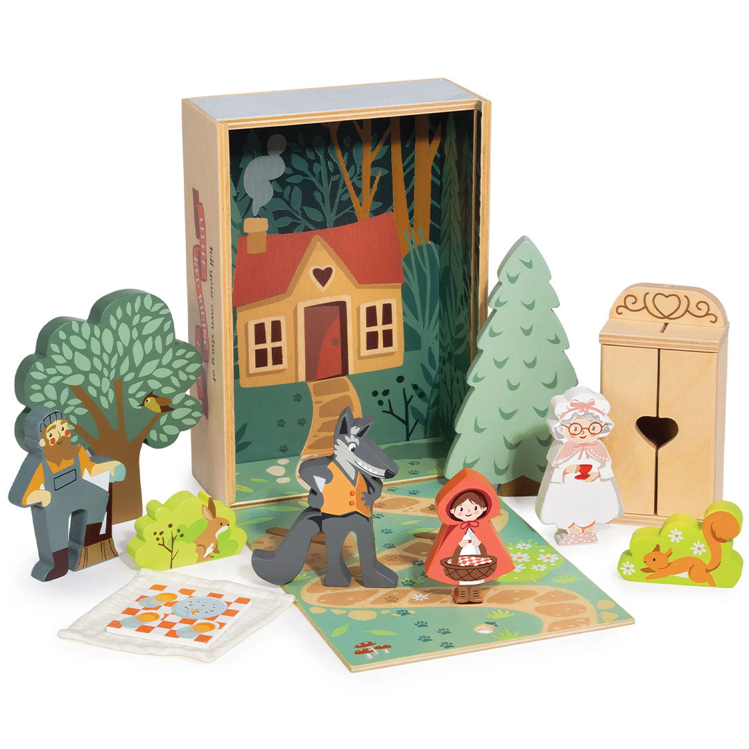tender leaf toys speelset - roodkapje | 4608541 | 