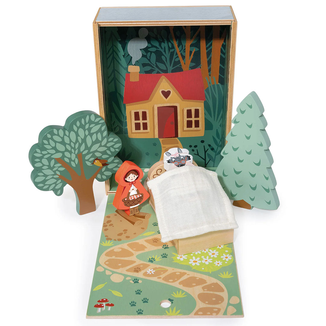 tender leaf toys speelset - roodkapje | 4608541 | 5