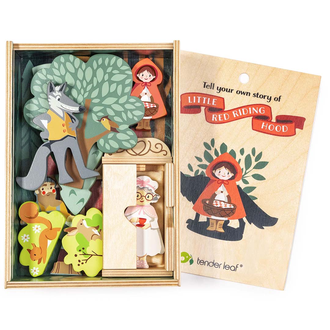 tender leaf toys speelset - roodkapje | 4608541 | 4