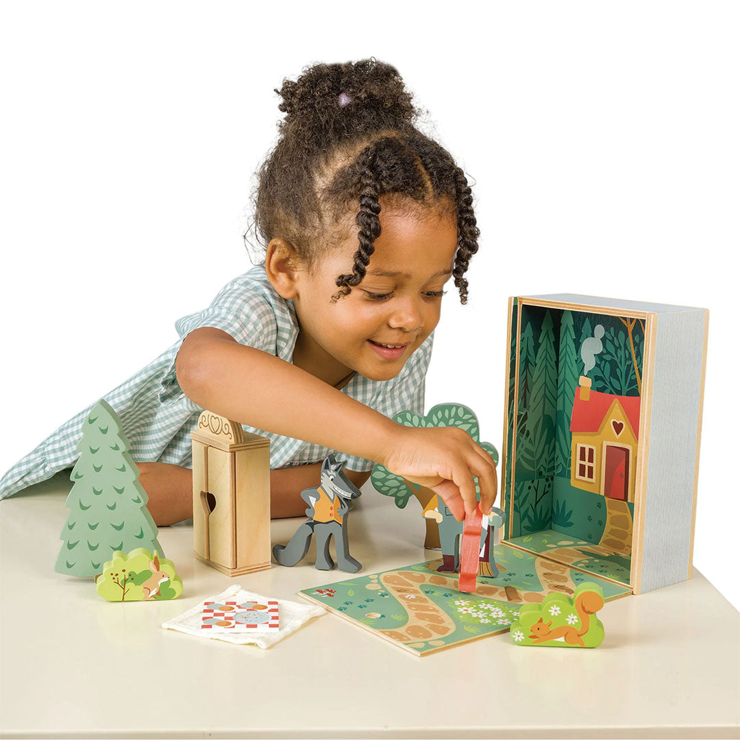 tender leaf toys speelset - roodkapje | 4608541 | 2