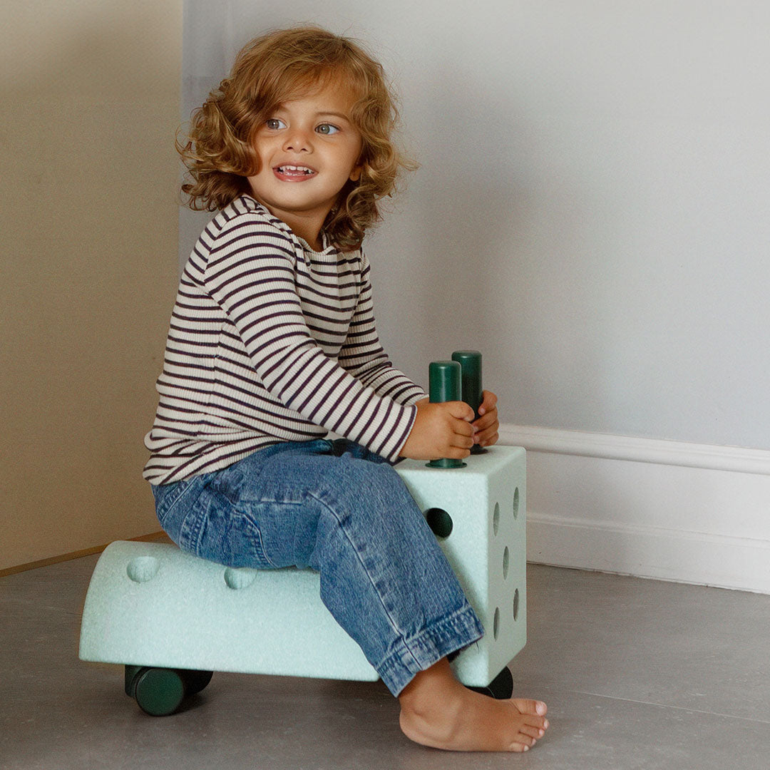 modu loopwagen tiny ride - ocean mint - 10st | M-ACT-TIN-OM-FG | 3