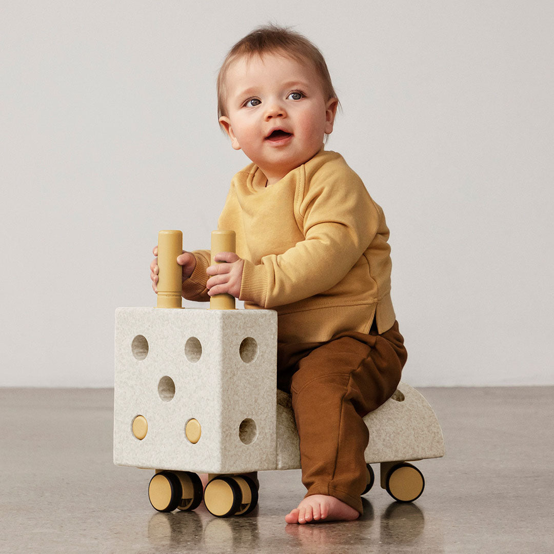modu loopwagen tiny ride - sandy grey - 10st | M-ACT-TIN-SG-HY | 2
