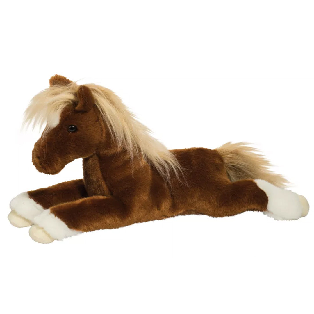 douglas toys cheval en peluche wrangler - 43 cm