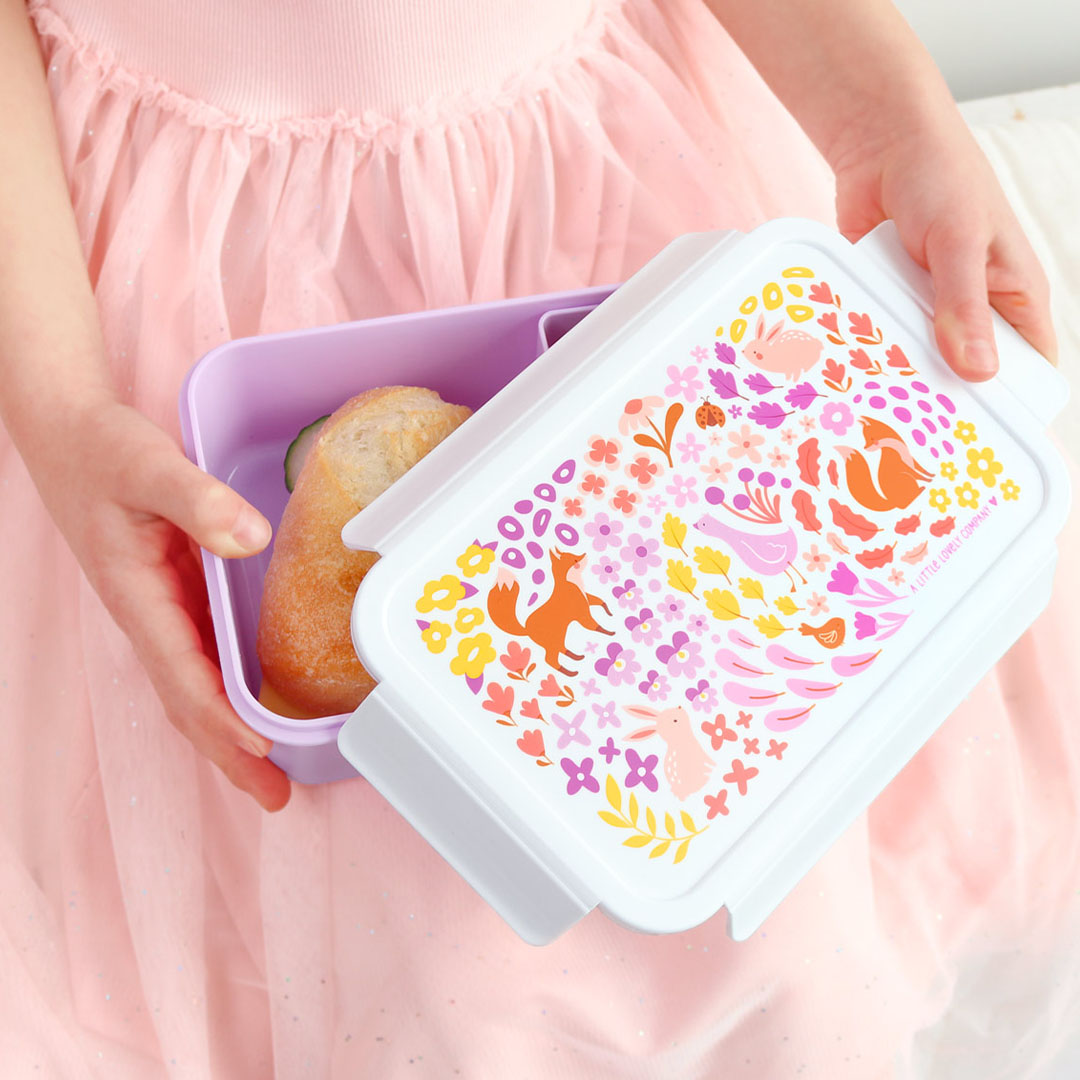a little lovely company bento broodtrommel - bloementuin | BBFGMU79 | 1