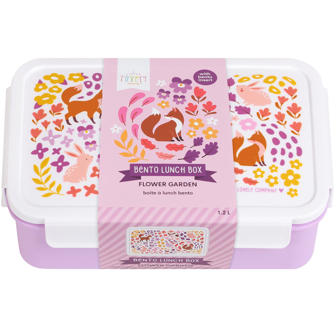 a little lovely company bento broodtrommel - bloementuin | BBFGMU79 | 3