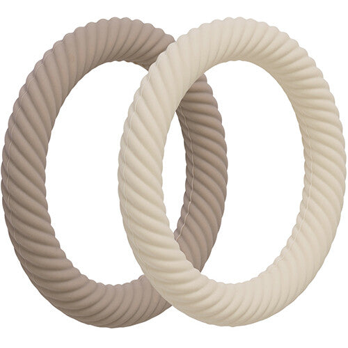 a little lovely company bijtring classic - mushroom cream - 2st | TRCLMC20 | 1