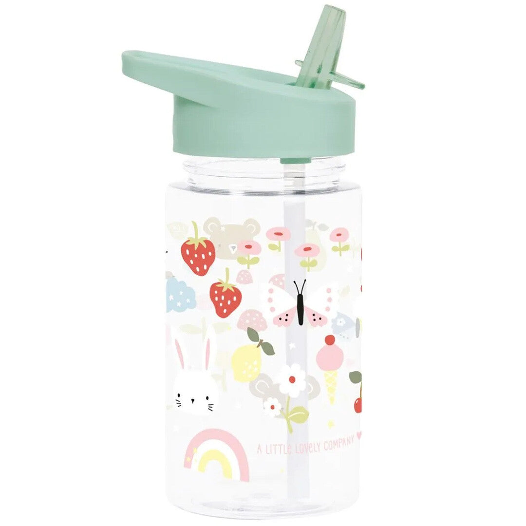 a little lovely company drinkfles met rietje - joy - 450ml  | DBJOMU66 | 0