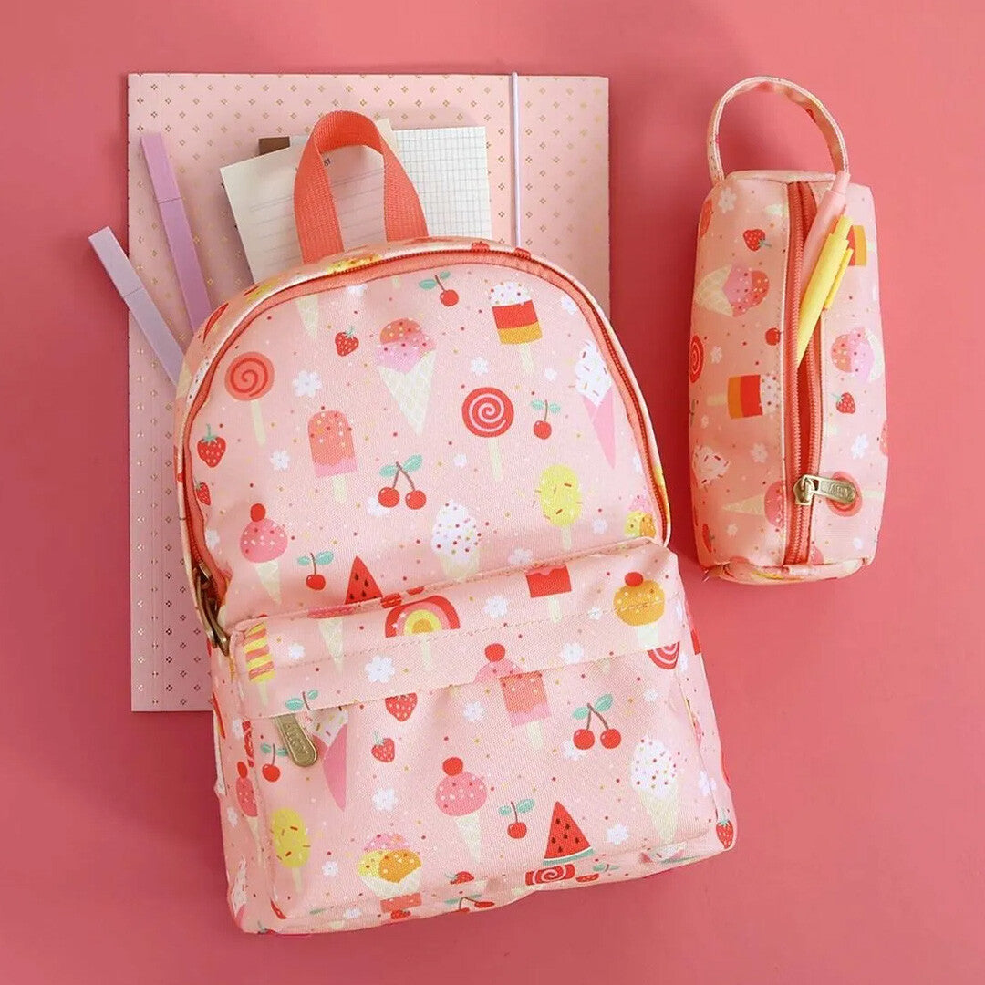 a little lovely company  kleuterrugzak ijsjes - 30 cm | BPICPI72 | 3