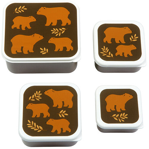 a little lovely company lunchbox set - bears - 4st | SBSEBE43 | 0