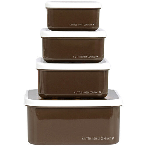 a little lovely company lunchbox set - bears - 4st | SBSEBE43 | 2