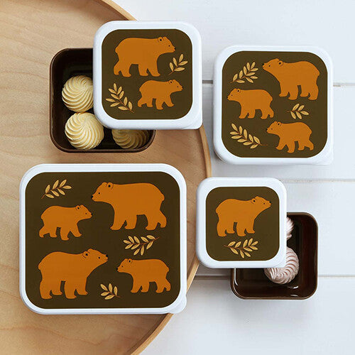 a little lovely company lunchbox set - bears - 4st | SBSEBE43 | 4