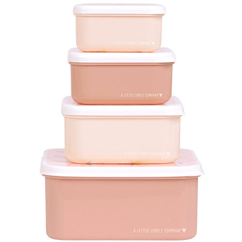 a little lovely company lunchbox set - butterflies- 4st | SBSEBU42 | 2