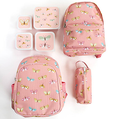 a little lovely company lunchbox set - butterflies- 4st | SBSEBU42 | 6