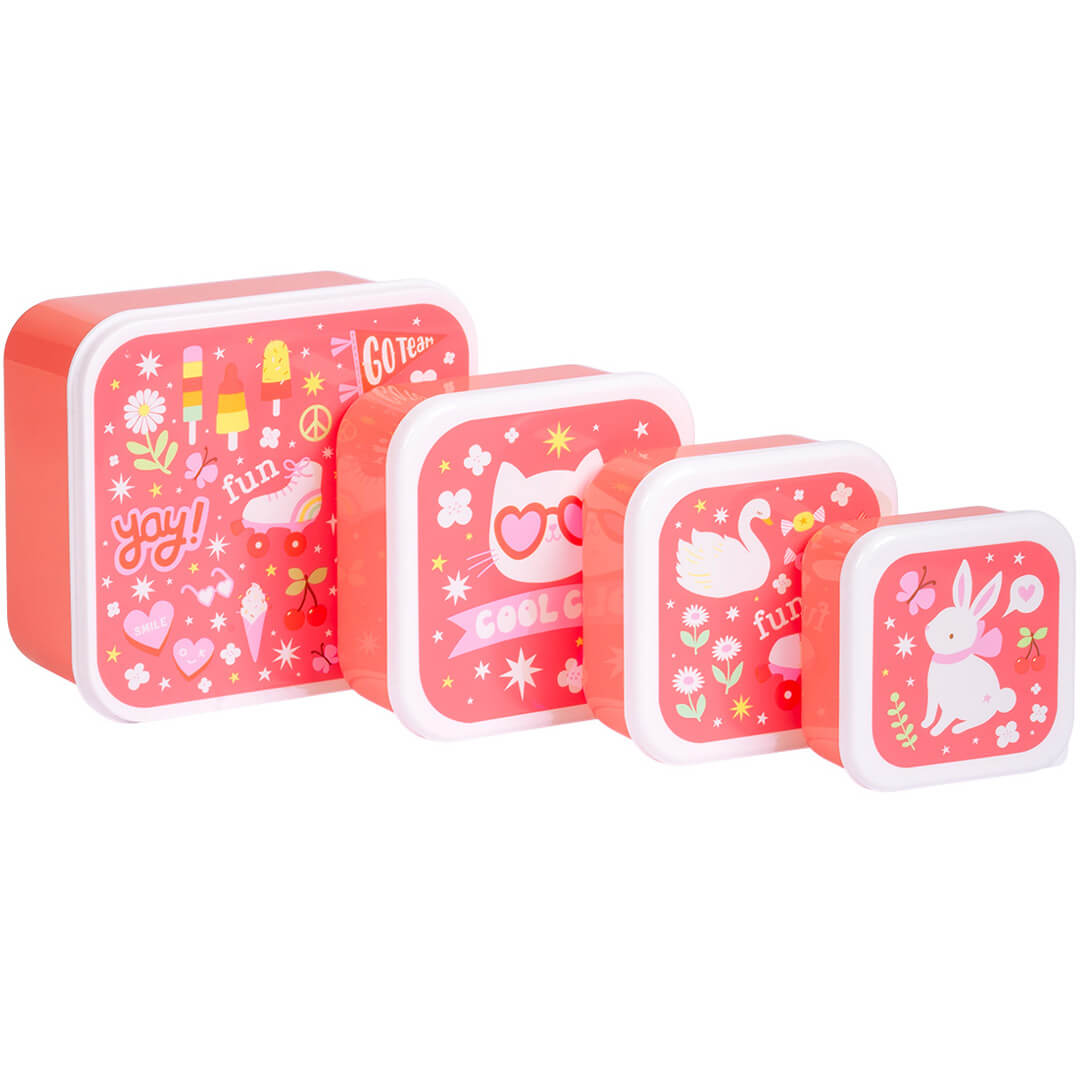 a little lovely company lunchbox set - fun - 4st | SBSEFU75 | 0