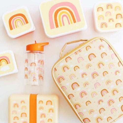a little lovely company lunchbox set - regenbogen - 4st | SBSERA41 | 5