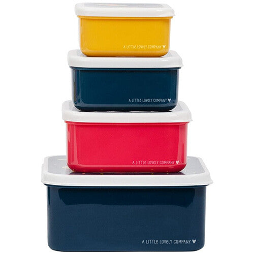 a little lovely company lunchbox set - ruimte - 4st | SBSESP21 | 1