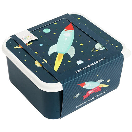 a little lovely company lunchbox set - ruimte - 4st | SBSESP21 | 3