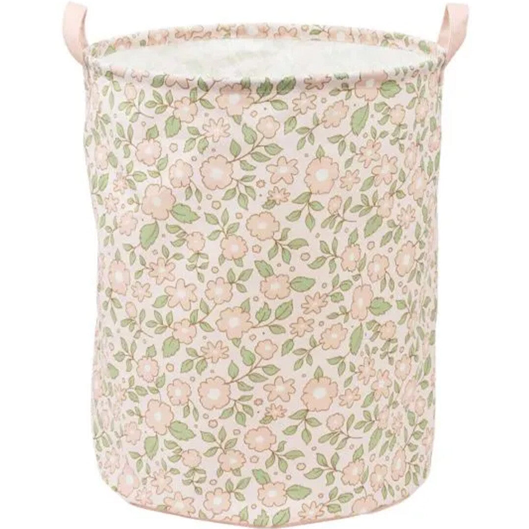 a little lovely company opbergmand bloemen - pink - 50 cm  | STBABP18 | 0