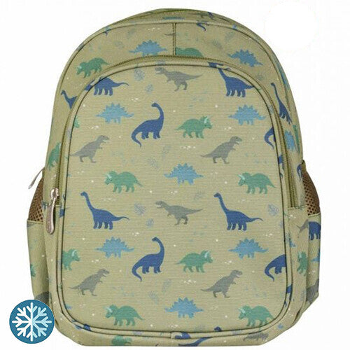a little lovely company rugzak met koelvak - dinosaurussen - 32 cm | BPDIGR49 | 1