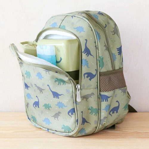 a little lovely company rugzak met koelvak - dinosaurussen - 32 cm | BPDIGR49 | 4