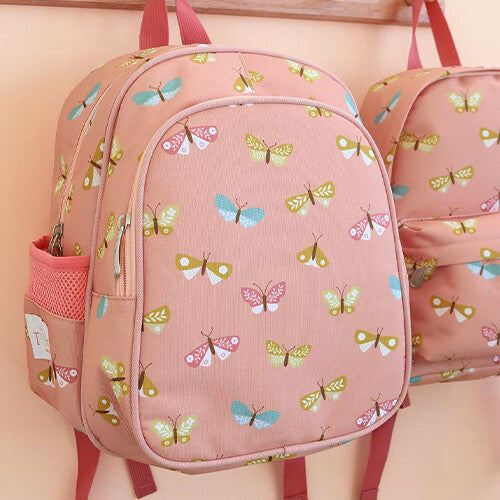 a little lovely company rugzak met koelvak - vlinders - 32 cm | BPBUPI52 | 3