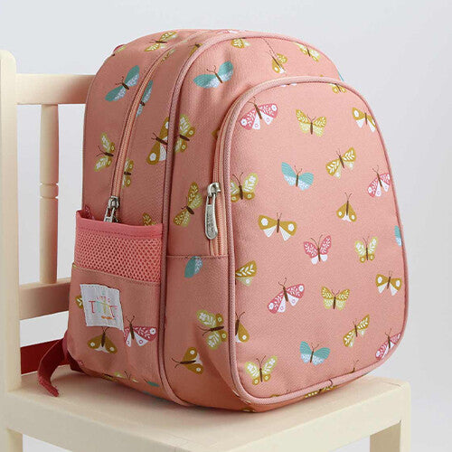 a little lovely company rugzak met koelvak - vlinders - 32 cm | BPBUPI52 | 4