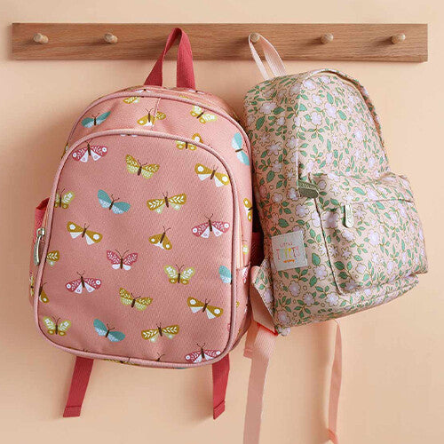 a little lovely company rugzak met koelvak - vlinders - 32 cm | BPBUPI52 | 5