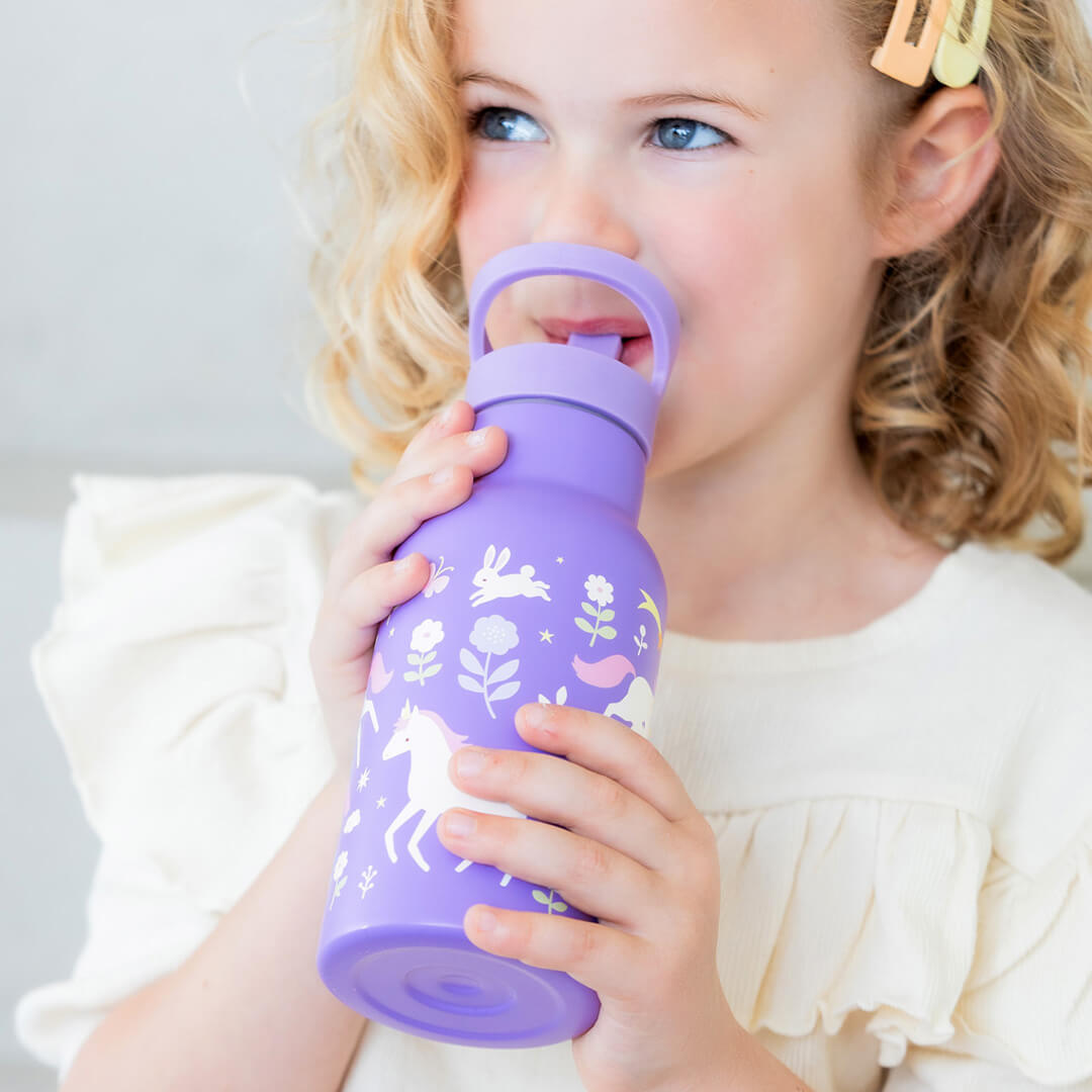 a little lovely company rvs drinkfles unicorn dreams - 350 ml | DBSSUD77 | 1