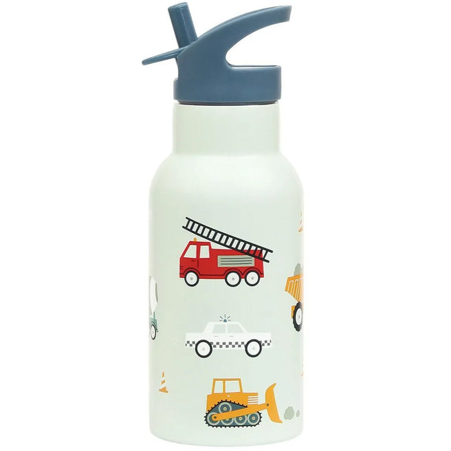 a little lovely company rvs drinkfles voertuigen - 350ml | DBSSVE67 | 0