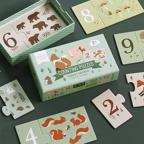 a little lovely company telpuzzel - bosvriendjes - 10x2st | PGCPFF01 | 4