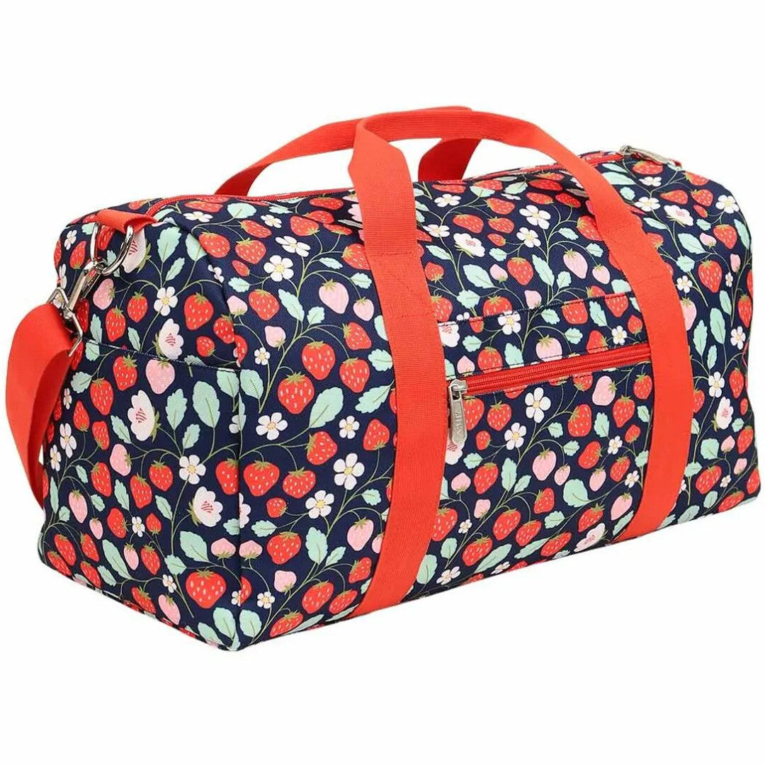 a little lovely company weekendtas aardbeien - 46 cm | TBSTBU02 | 1