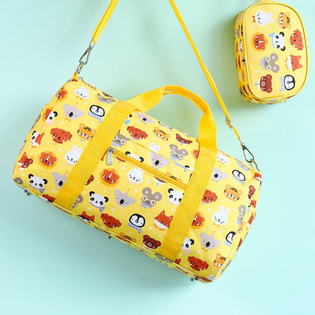 a little lovely company weekendtas dierenvrienden - 46 cm | TBAFYE12 | 5