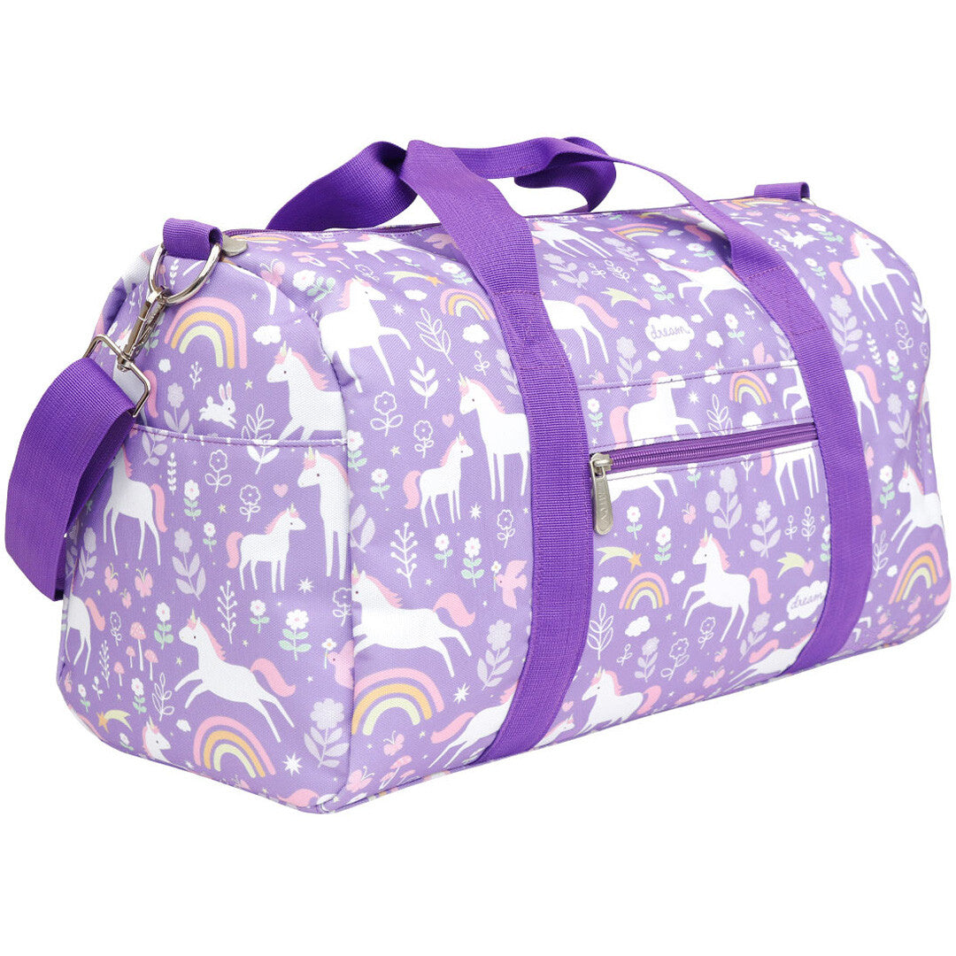 a little lovely company weekendtas unicorn dreams - 46 cm | TBUDPU08 | 3