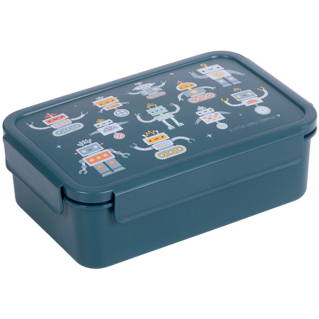 a little lovely company bento broodtrommel - robots | BBROBU82 | 1