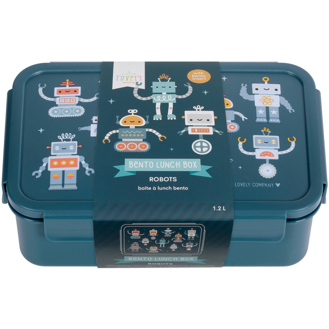 a little lovely company bento broodtrommel - robots | BBROBU82 | 5