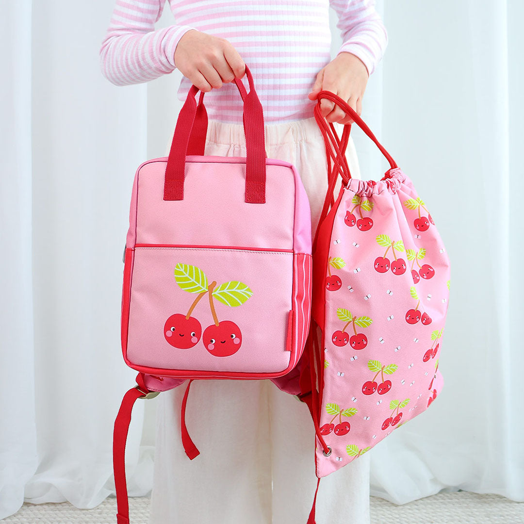 a little lovely company gymtas blije kersjes | DRHCPI14 | 3