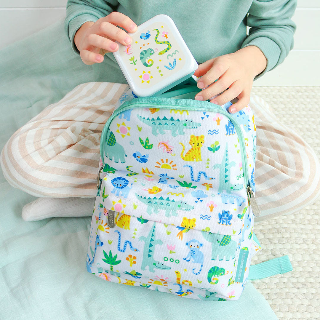 a little lovely company lunchbox set - jungle - 4st | SBSEJUMI87 | 2