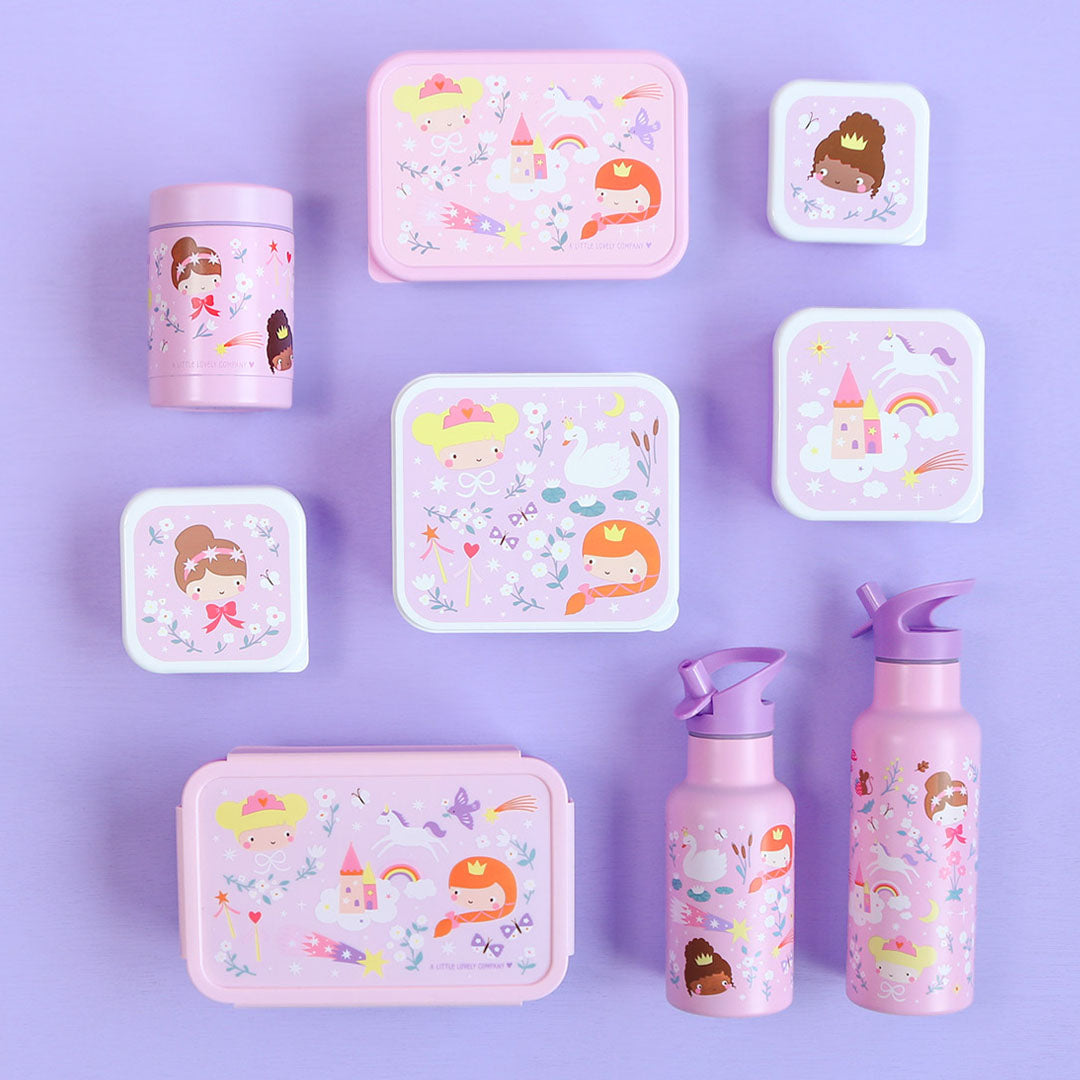 a little lovely company lunchbox set - prinsessen - 4st | SBSEPR85 | 3