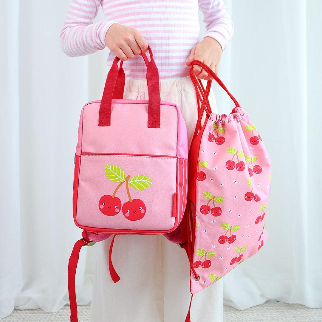 a little lovely company peuterrugzak - vrolijke kersen - 26 cm | BPHCPI97 | 6