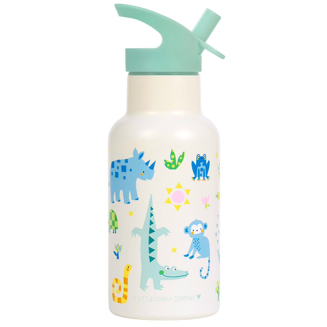 a little lovely company rvs drinkfles - jungle - 350 ml | DBSSJU101 | 3