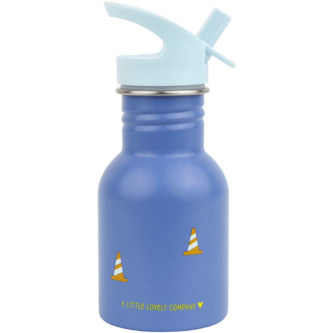 a little lovely company rvs drinkfles - kiepwagen - 350 ml | DBSMDT110 | 4