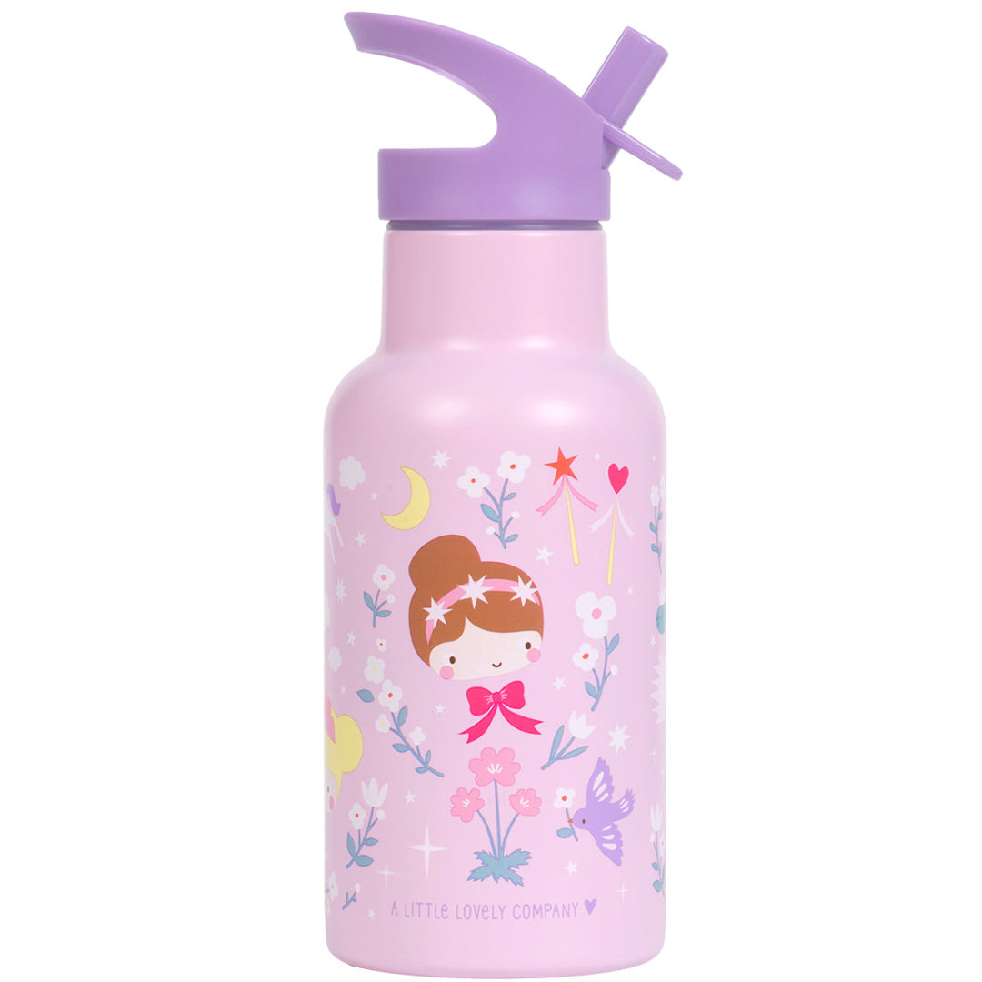 a little lovely company rvs drinkfles - prinsessen - 350 ml | DBSSPR99 | 4