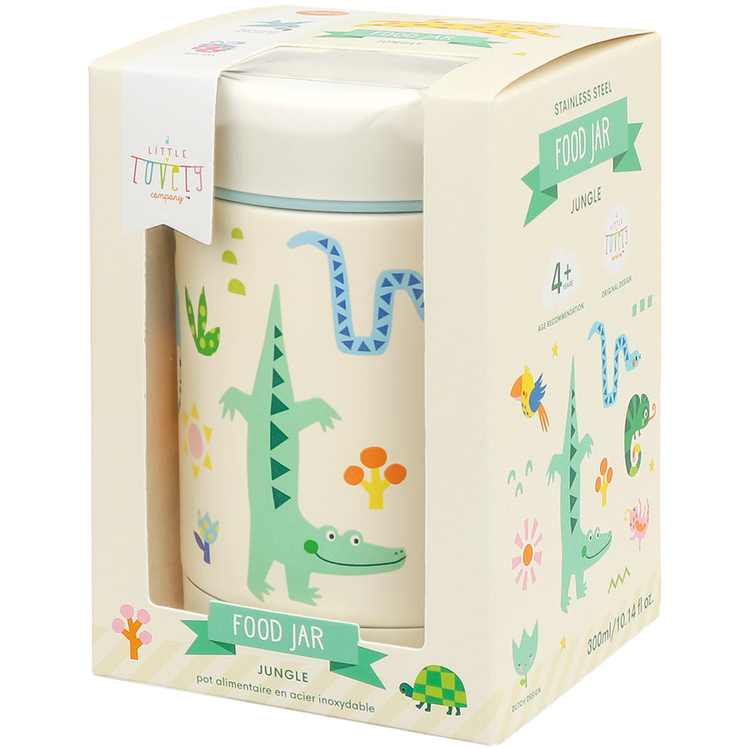 a little lovely company rvs voedselpot thermos - jungle | SSFJJU04 | 5