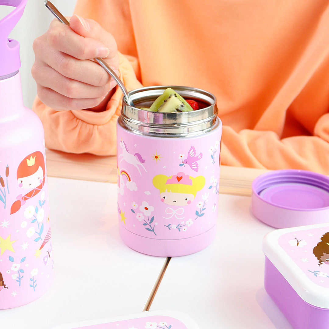 a little lovely company rvs voedselpot thermos - prinsessen | SSFJPR06 | 4